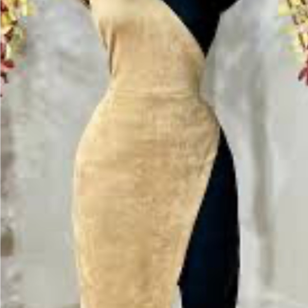 Elegant Black and Cream Women's Dress